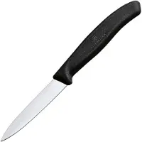 Victorinox SwissClassic set de 2 couteaux à légumes noirs 8 cm, VT6-7603-B