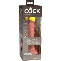 King Cock Elite 6 - vibromasseur à ventouse (15 cm) - couleur chair