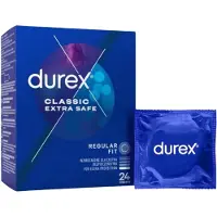 Durex - Préservatifs extra sûrs - boîte de 24