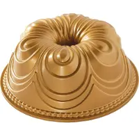 Nordic Ware Mousseline Bundt Pan, Moule à gâteau, Noir