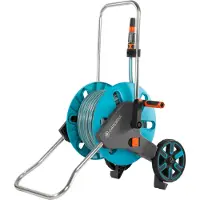 Gardena Cleverroll M With Hose And Accessories 20 M Bleu,Noir