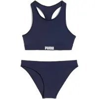 Puma Racerback Bikini Bleu 7-8 Years Fille