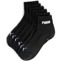Puma Chaussettes - 3 Pack - Quart - Noir - - 39/42 - Chaussettes