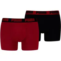 Puma Herren-Boxershorts burgundy Rot