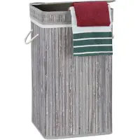 Relaxdays Corbeille à linge pliable (70 l)