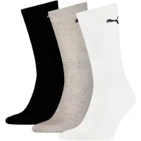 Puma Chaussettes - 3 Pack - Sport - Blanc/Gris Chiné/Noir - - 43/46 - Chaussettes