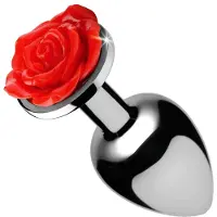 Booty Sparks - plug anal rose (argent)