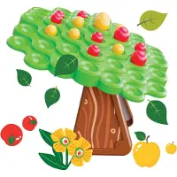 Quercetti Jeu d'Équilibre - Séjour Apple - 01041 - - UneTaille - Jeu