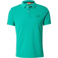 Superdry Vint Destroy Short Sleeve Polo Vert S Homme