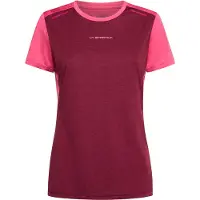 La Sportiva Tracer Short Sleeve T-shirt Rouge,Rose S Femme