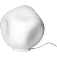 Foscarini Lampe de Table , Hoba Media, Blanc, Salon / séjour, Verre, Design
