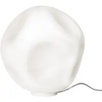 Foscarini Lampe de Table , Hoba Grande, Blanc, Salon / séjour, Verre, Design