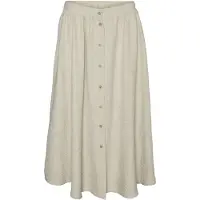 Vero Moda Jupe 'VMMelaney' beige