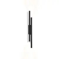 Wever & Ducre Trace Slim Lampe Murale Trace Slim 2.0 | Black Matt | 3000 K