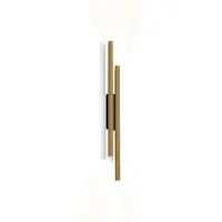 Wever & Ducre Trace Slim Lampe Murale Trace Slim 2.0 | Black Matt|Champagne | 3000 K
