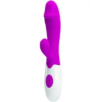 Pretty Love Snappy - vibromasseur point G avec bras clitoridien, étanche (violet)