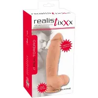 Realistixxx Vibromasseur Torero rechargeable 22cm étanche avec ventouse
