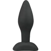EasyToys - plug anal silicone petit - noir