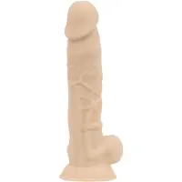 Real Fantasy Ashton - gode réaliste avec testicules - 20,5 cm - couleur chair