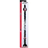 Hosed - plug anal fin long ondulé - silicone noir 18 cm
