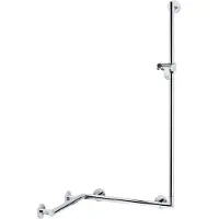 Keuco Main courante de douche PLAN CARE avec barre de douche 797/880/1265mm vc