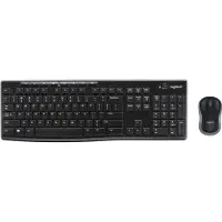 Logitech MK270 Clavier et Souris sans fil QWERTY