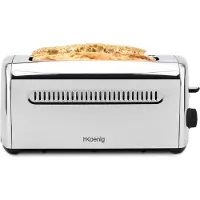 H.Koenig TOAS32 Grille-pain 4 tranches, inox..