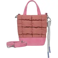 Fritzi aus Preußen Sacs à main 'Brigitte' gris / rose / rouge pastel