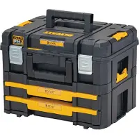 DeWalt DWST83395-1 TSTAK-Box II Combokit - Mallette - 2 Tiroirs