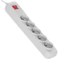 ActiveJet Multiprise De Courant Pour Rack Acp-5gn Sz 5 Prises Multiprise De Courant Pour Rack 8 Prises 5 M