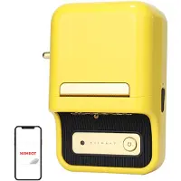 Portable Imprimante portable d'étiquettes B21 (jaune) (203 dpi), Imprimante d'étiquettes, Jaune