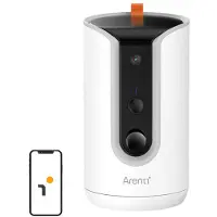 Arenti Petcam 1T 2K/3MP 5G Wi-Fi Dog Camera with Treat Dispenser