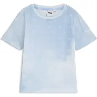 BOSS J52048 Short Sleeve T-shirt Blanc 12 Years Garçon