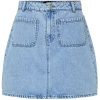 Pieces Jupe '17155880' bleu denim