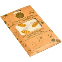 Bee's Wax Film Alimentaire Bee's Wax Brood Wrap Geel Bruin 43 x 58 cm