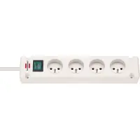 Brennenstuhl Multiprise Bremounta 4 prises, 150 cm, 3500 W, version française
