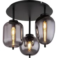 Globo Lighting Plafonnier BLACKY 15345-3D Globo