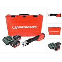 Rothenberger ROMAX 4000 Akku Pressmaschine 18 V elektrohydraulisch + 2x Akku 10,0 Ah CAS +