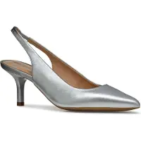 Geox Kleopy Heel Sandals Argenté EU 37 Femme
