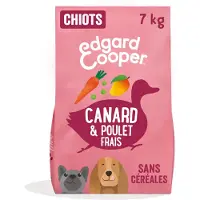 Edgard & Cooper Puppy canard, poulet sans céréales pour chiot - 7 kg