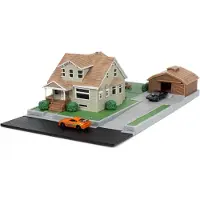 Simba Fast & Furious Maison/garaje Toretto Avec 2 Nano Véhicules Argent Argent One Size