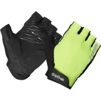 Gripgrab Ride Padded Short Gloves Jaune XS Femme