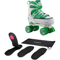 Hudora Filles, Patins à roulettes, Patins à roulettes SNEAKER (36, 37, 38, 39), Vert
