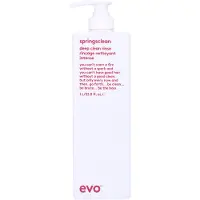 Evo Springsclean Deep Cleaning Rinse 1L pour cheveux ondulés et bouclés - Vegan, sans sulfate