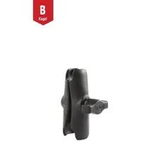 RAM Bras Double Prise Composite Rammount pour Rotules 25,4 mm