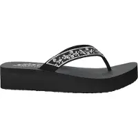 SKECHERS Vinyasa Teenslippers - Zwart - Maat 39