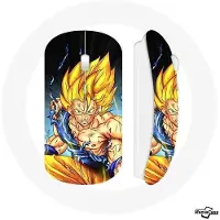MANIACASE Souris Sans Fil Son goku dragon ball corps enervé