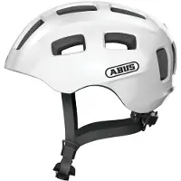 ABUS Casque Vélo Enfant - - YOUN-I 2.0 - Blanc - Sécurité - Design moderne