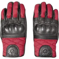 Belstaff Hampstead Gants Noir Rouge Taille 2XL