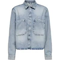 ONLY Veste mi-saison 'CASSIE' bleu denim